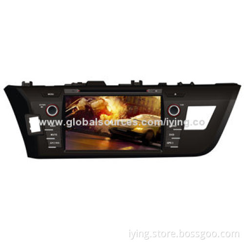In-dash Car DVD Player for 2014 Toyota Corolla, Levin, 8-inch Touch Screen